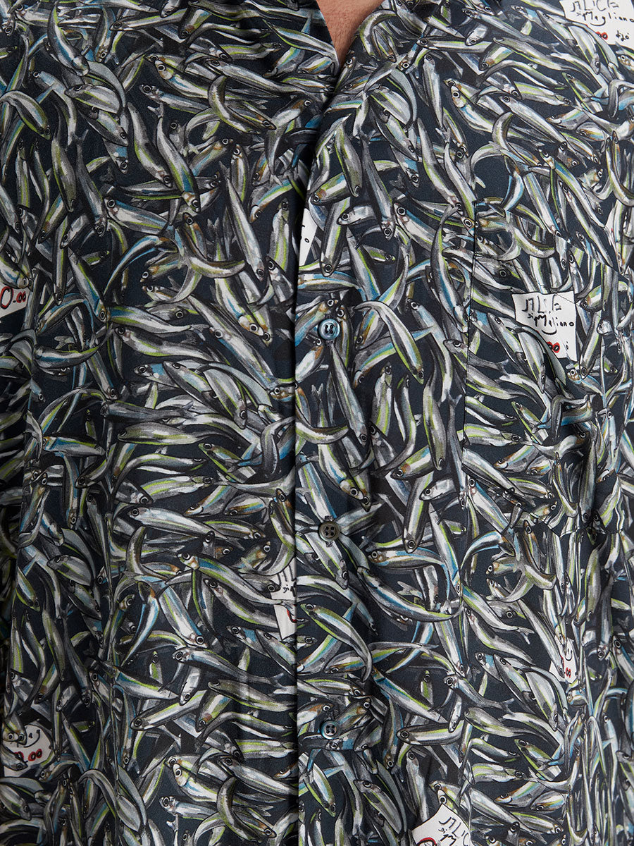Saracca Short Sleeves Shirt - Magliano
