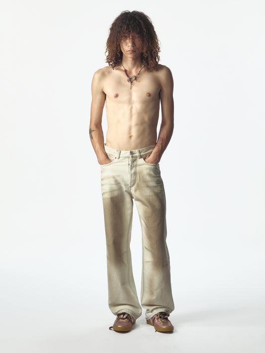Flattone Denim Filthy White