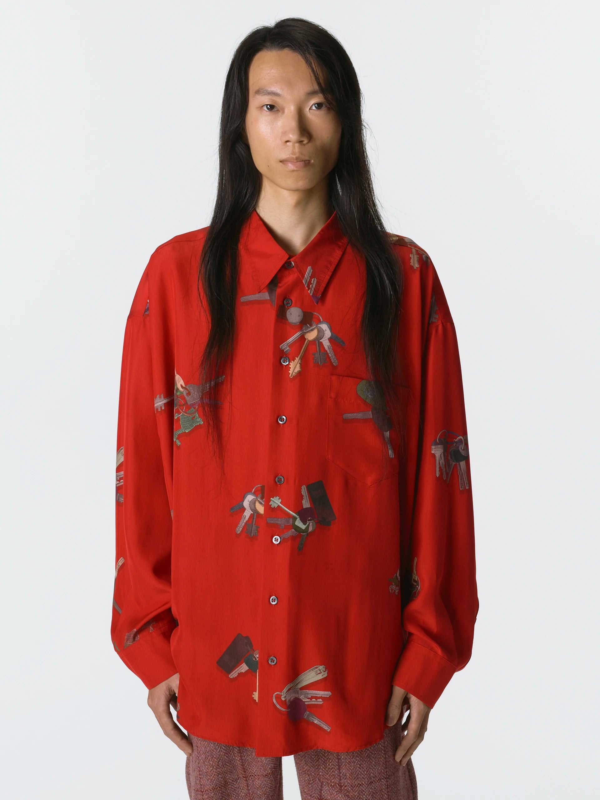 A Bunch Of Keys Shirt Red