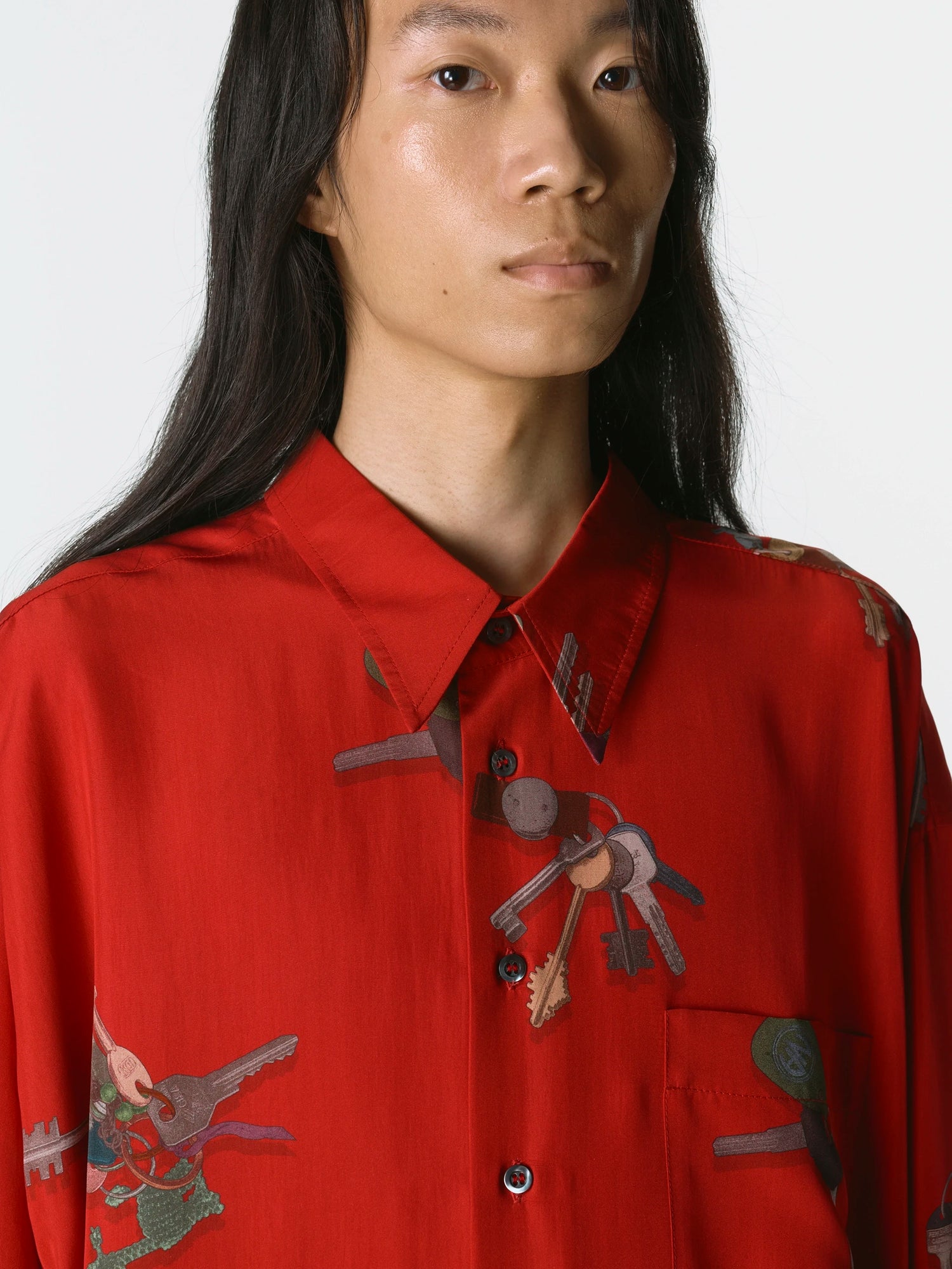 A Bunch Of Keys Shirt Red