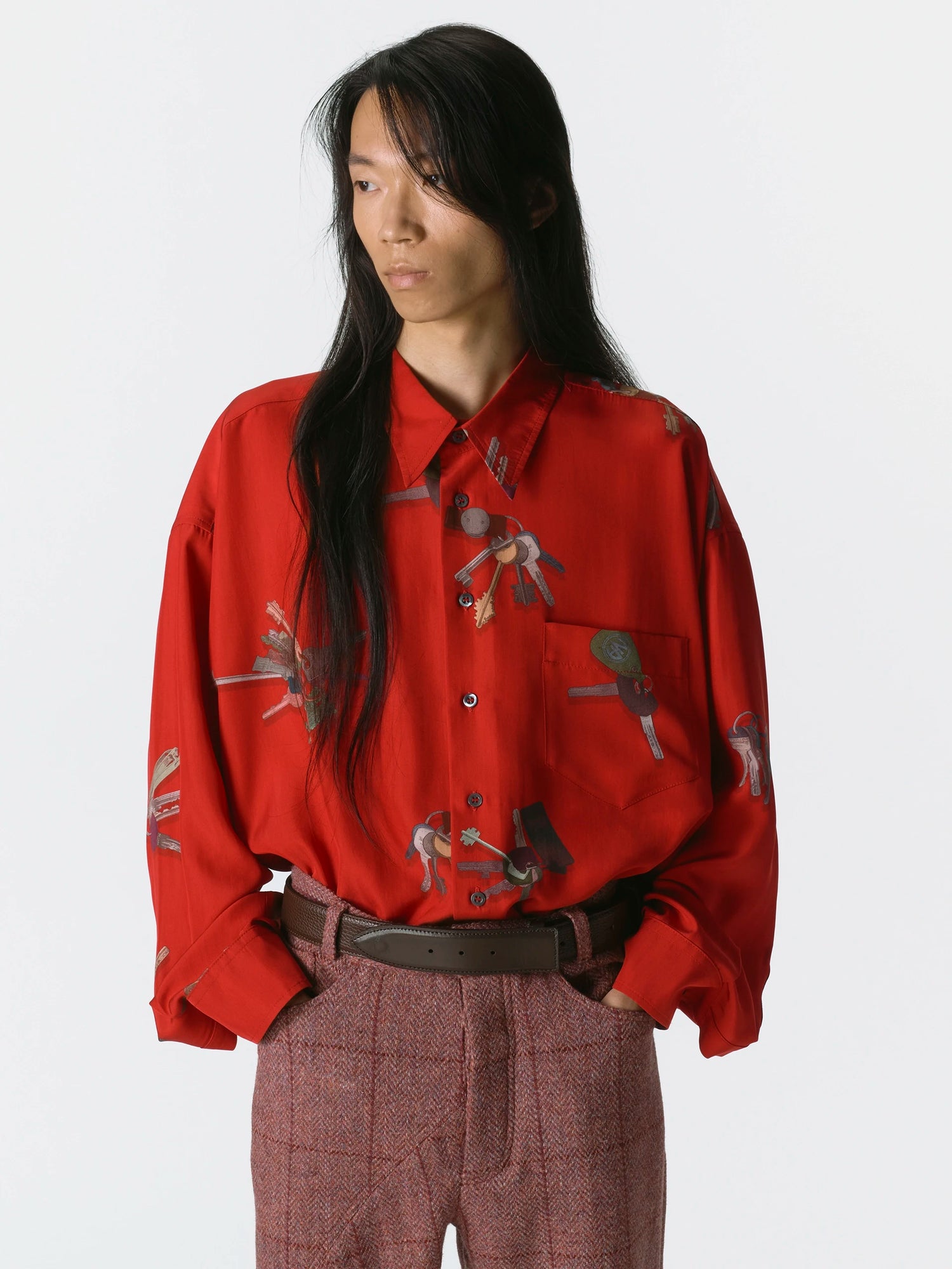 A Bunch Of Keys Shirt Red