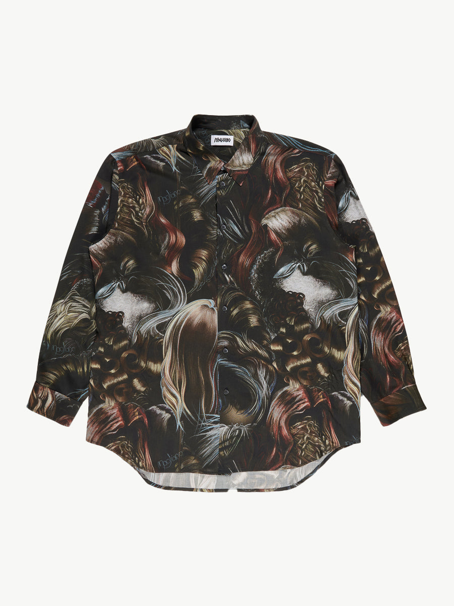 Wig Shirt Brown Mix - Magliano