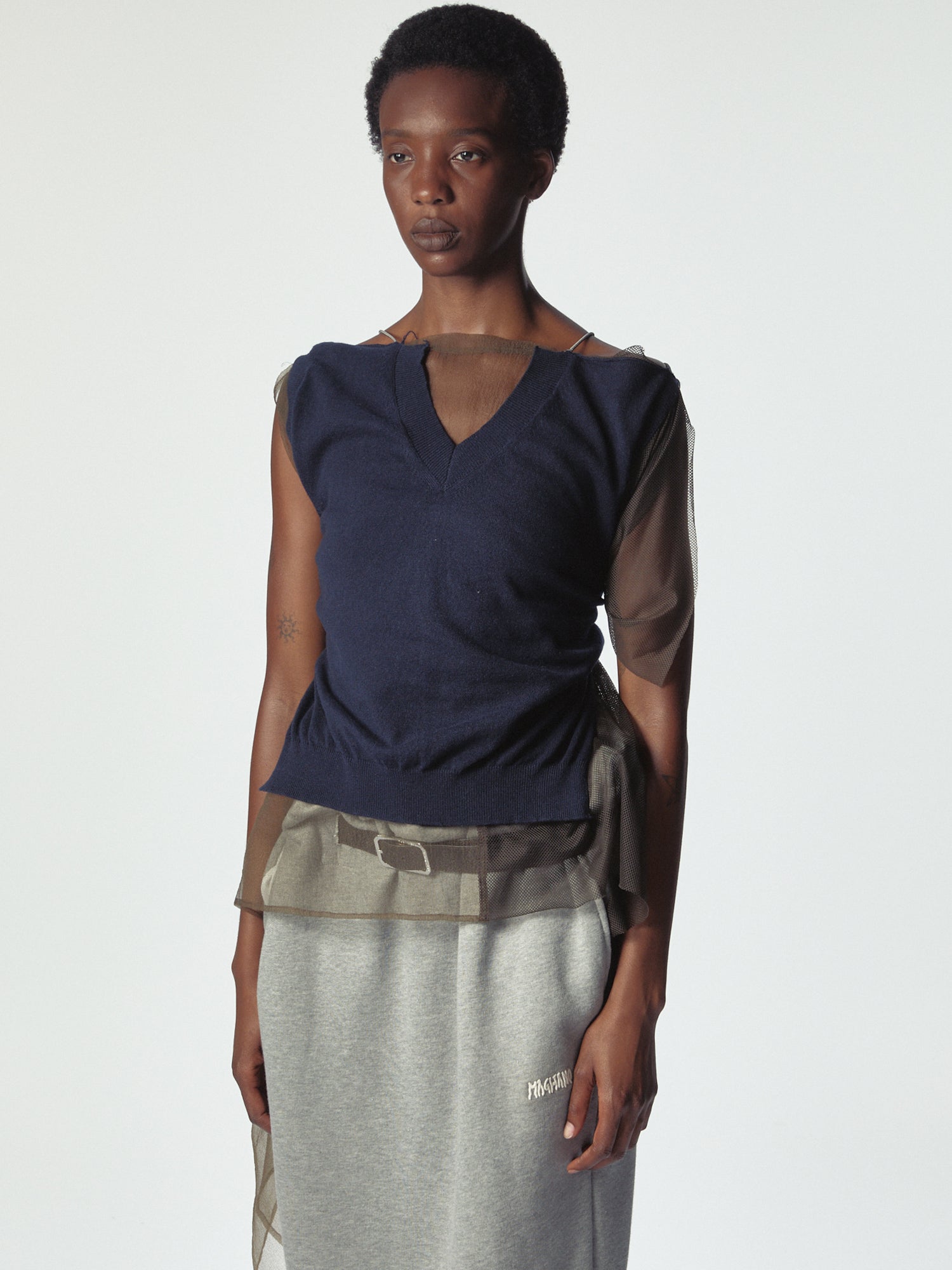 Romanticone Knit Dark Blue