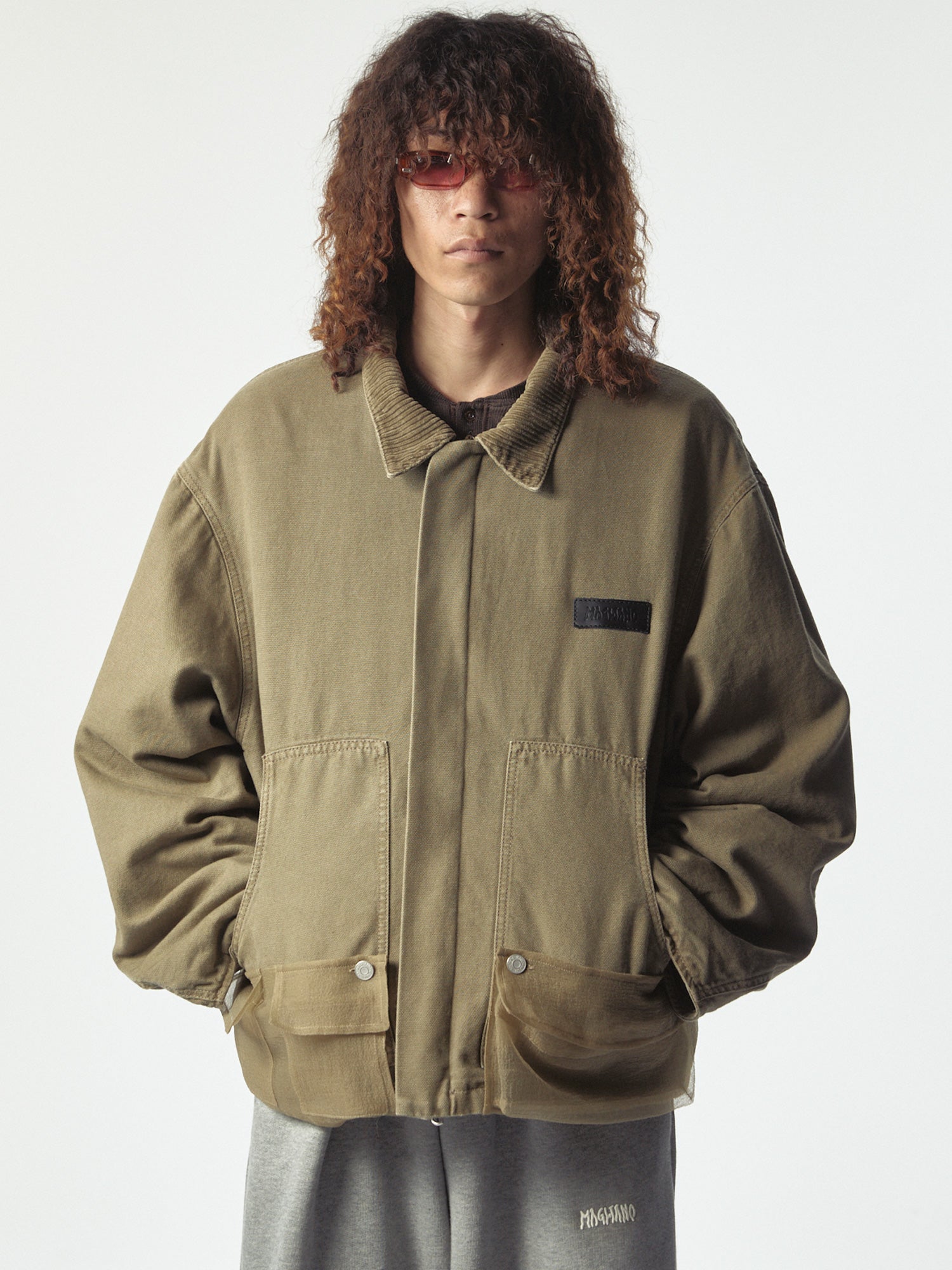 Cantiere Sheer Pocket Jacket Kaki