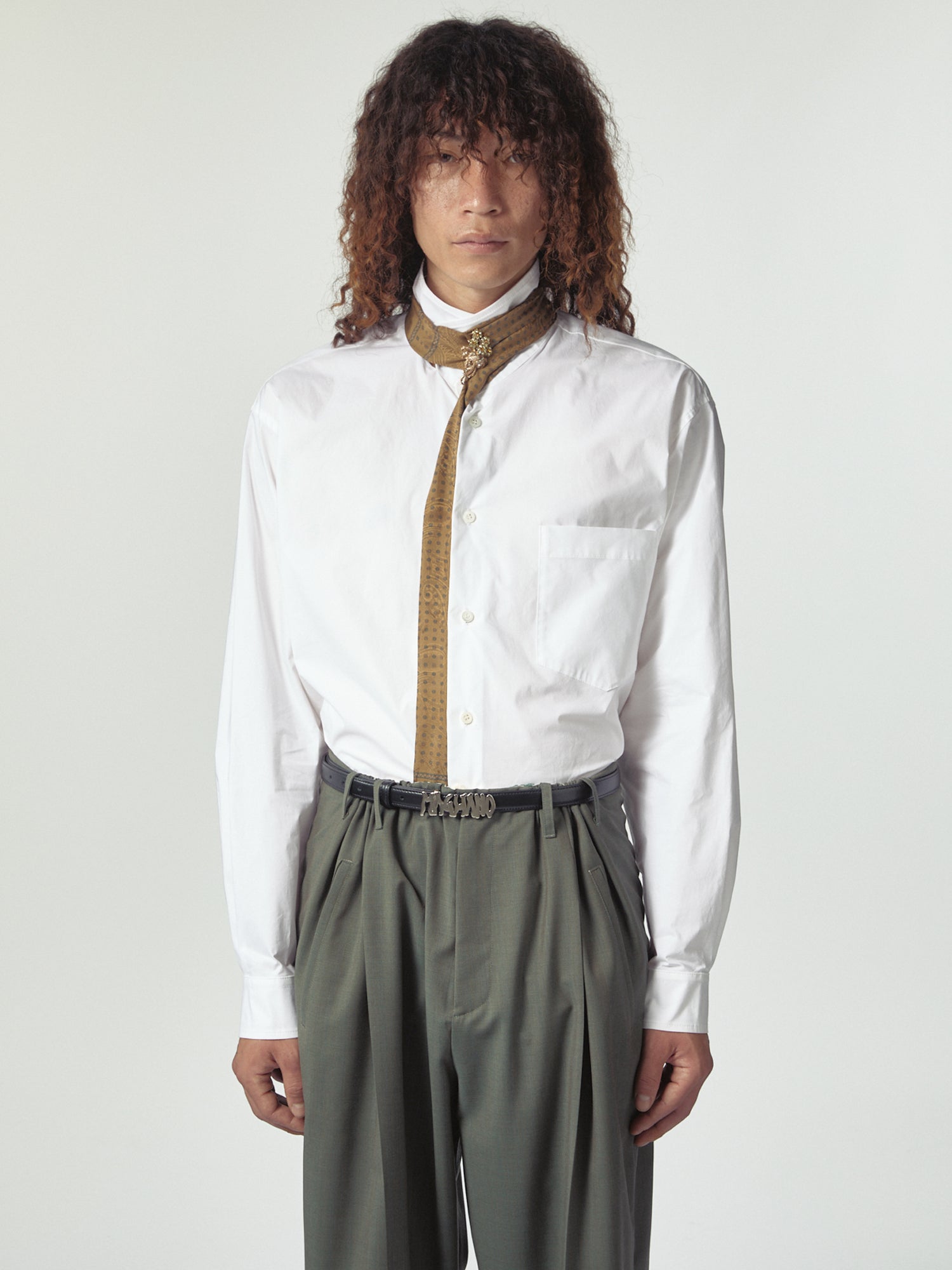 Crispy Penna Long Sleeve White