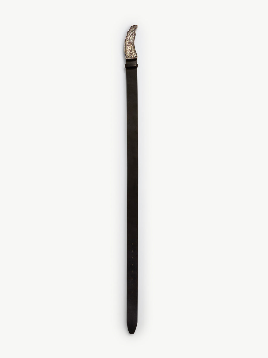 Melted Cowboy Belt Black - Magliano