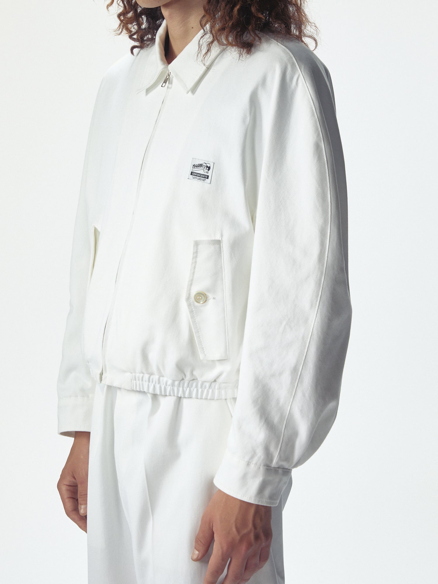 100X100 Work Jacket White