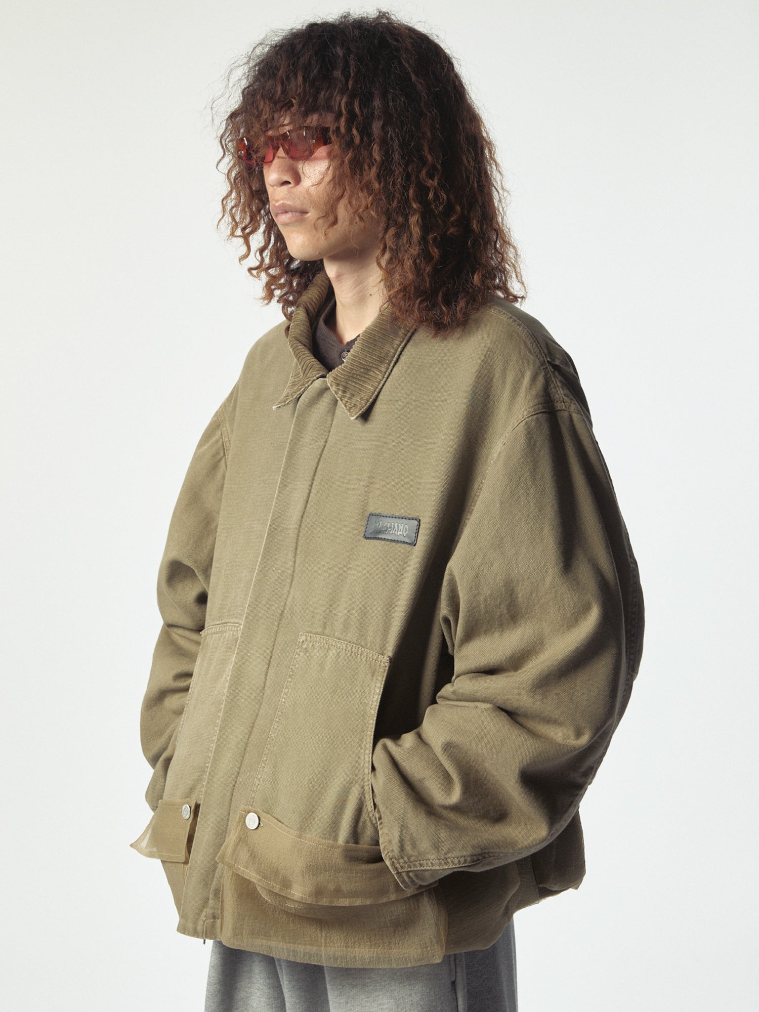 Cantiere Sheer Pocket Jacket Kaki