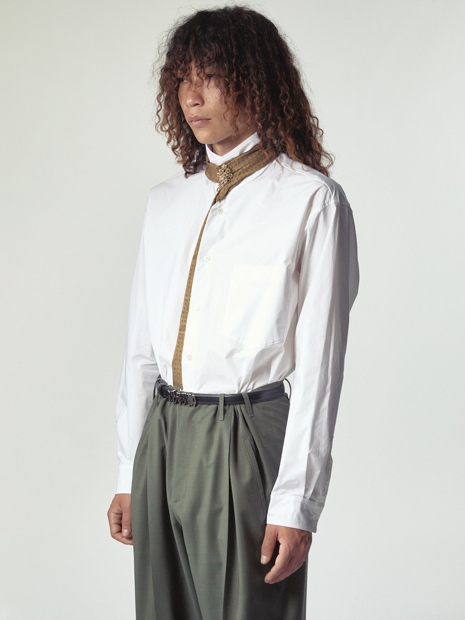 Crispy Penna Long Sleeve White