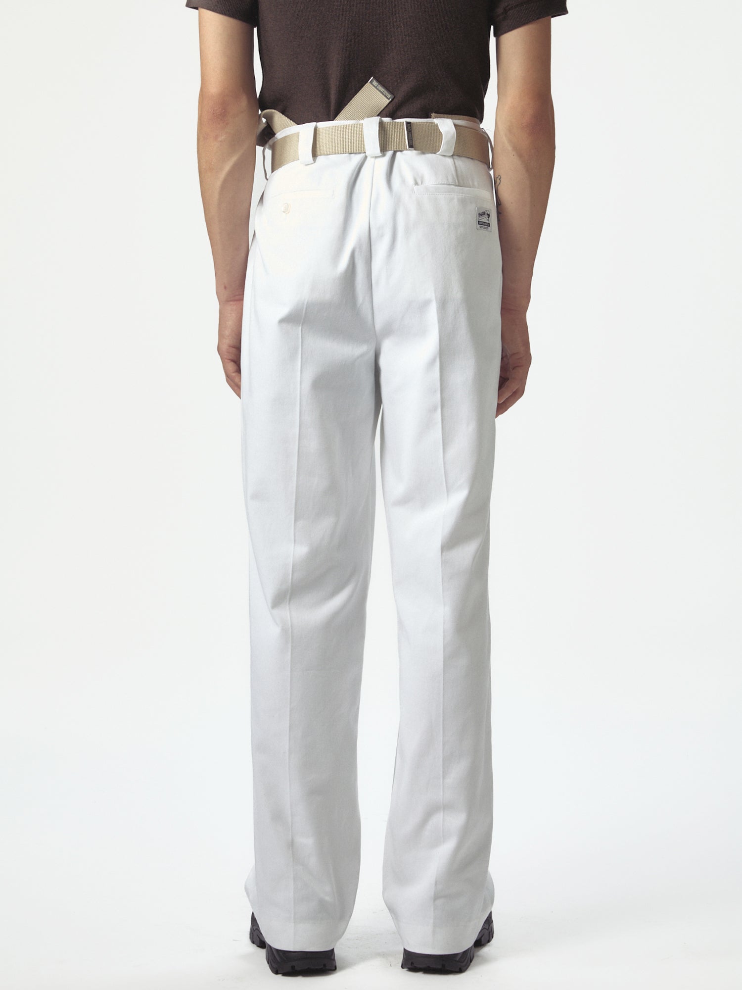 100X100 Work Pants White