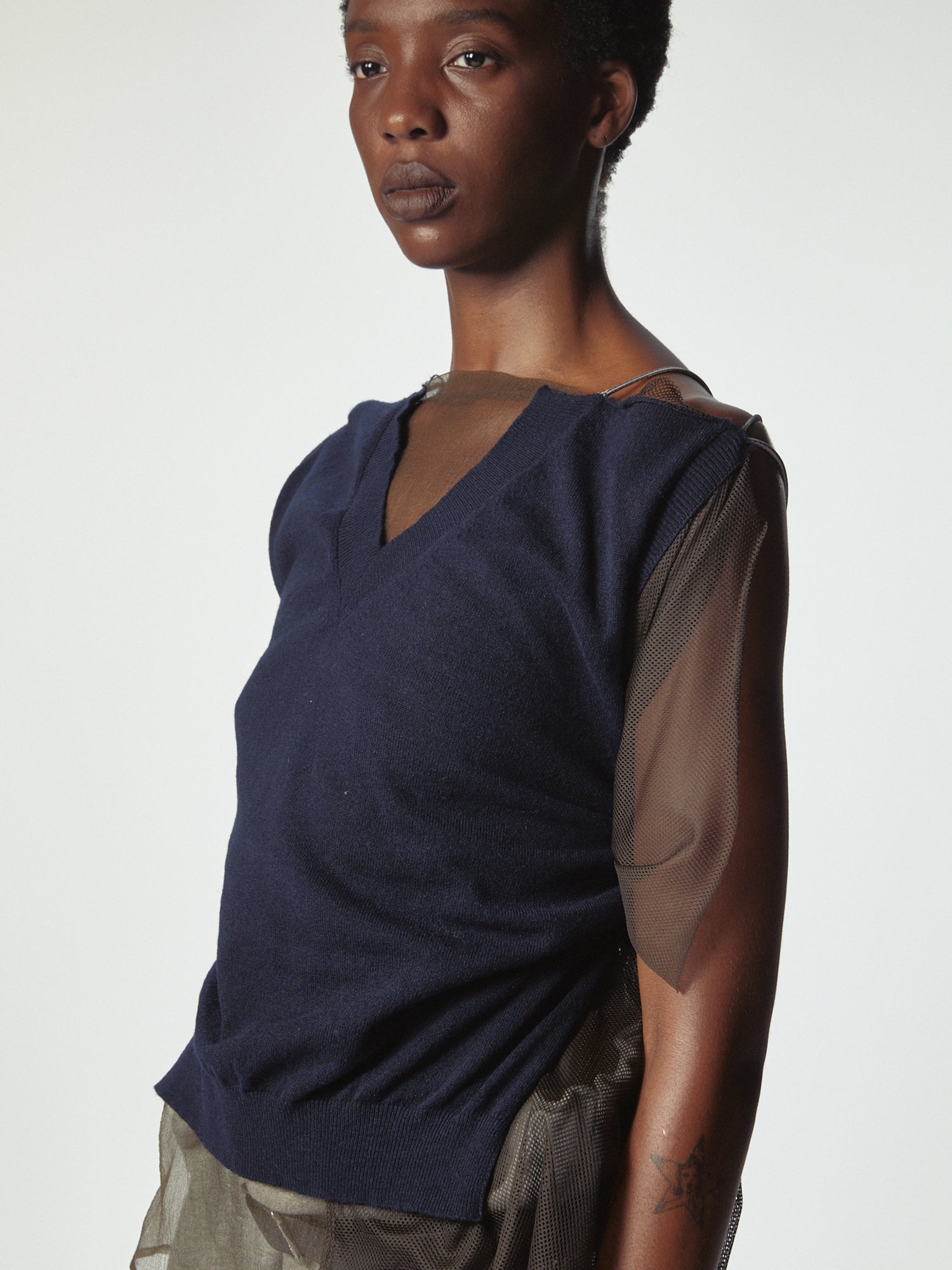 Romanticone Knit Dark Blue