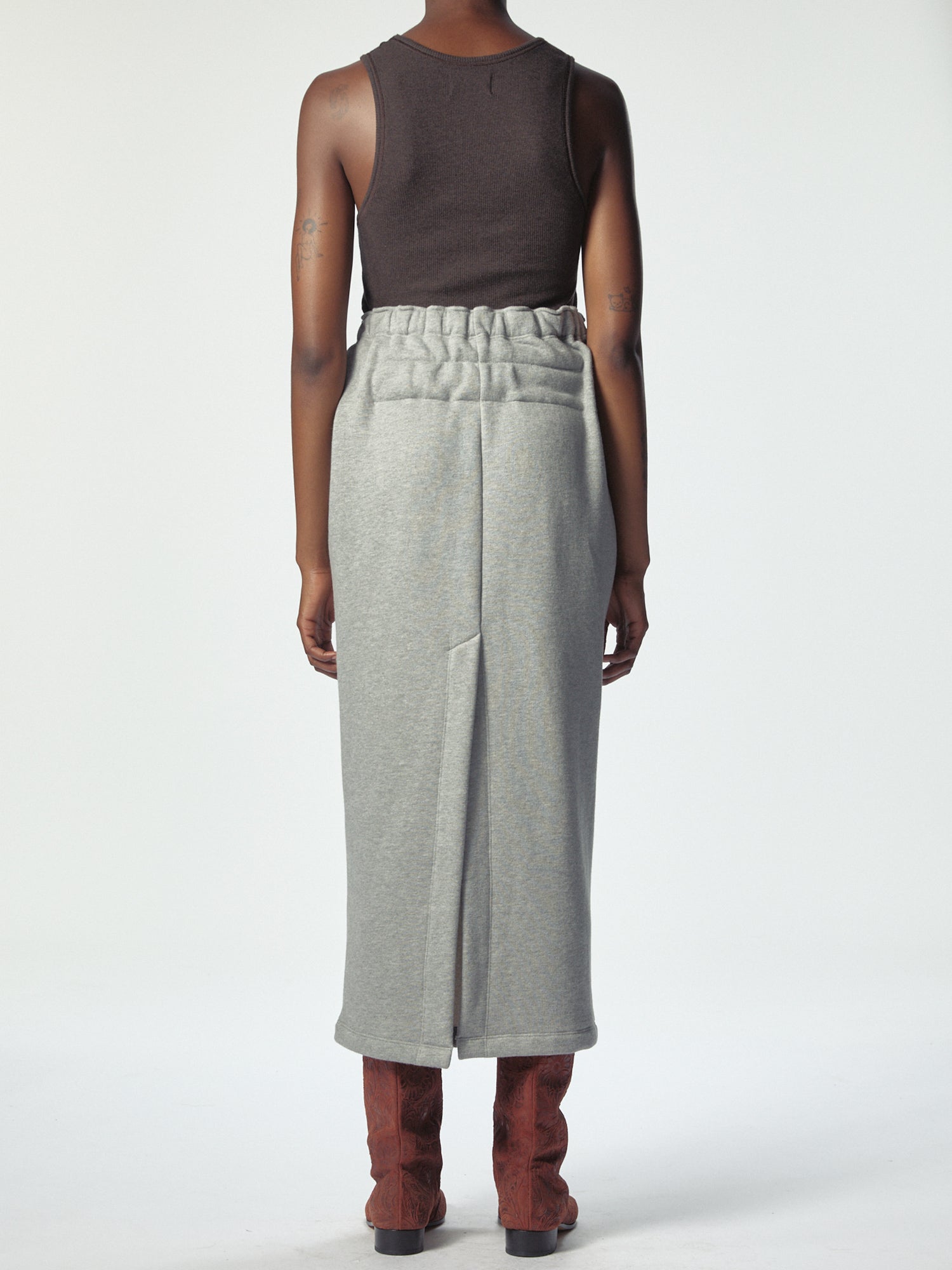 Provincia Skirt Grey Melange