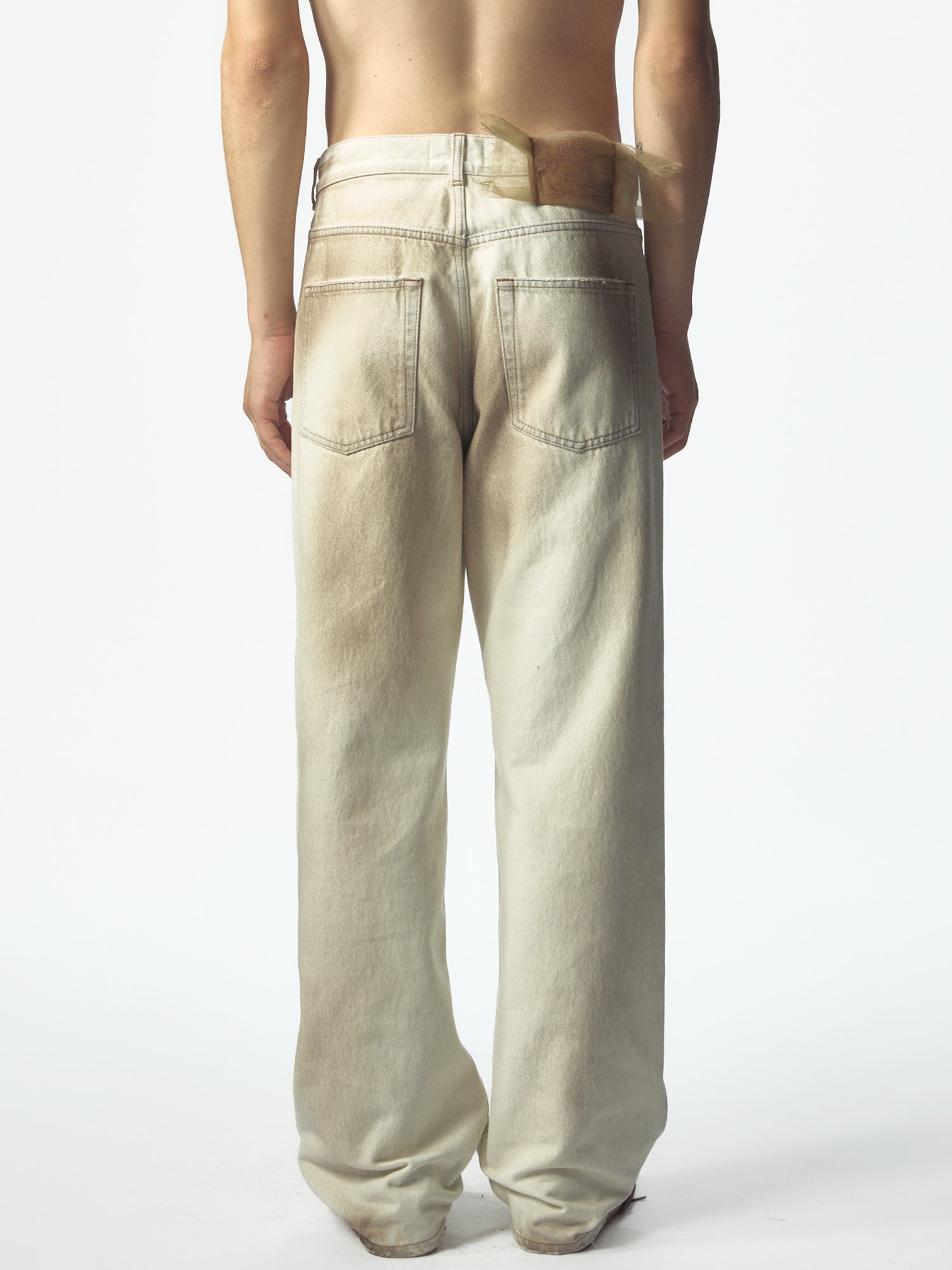 Flattone Denim Filthy White