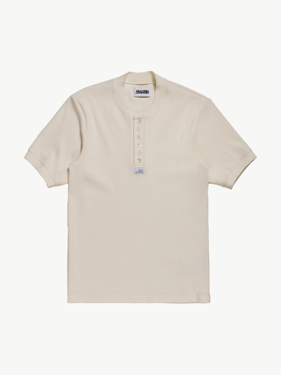Nudo Serafino Tee Dirty White - Magliano