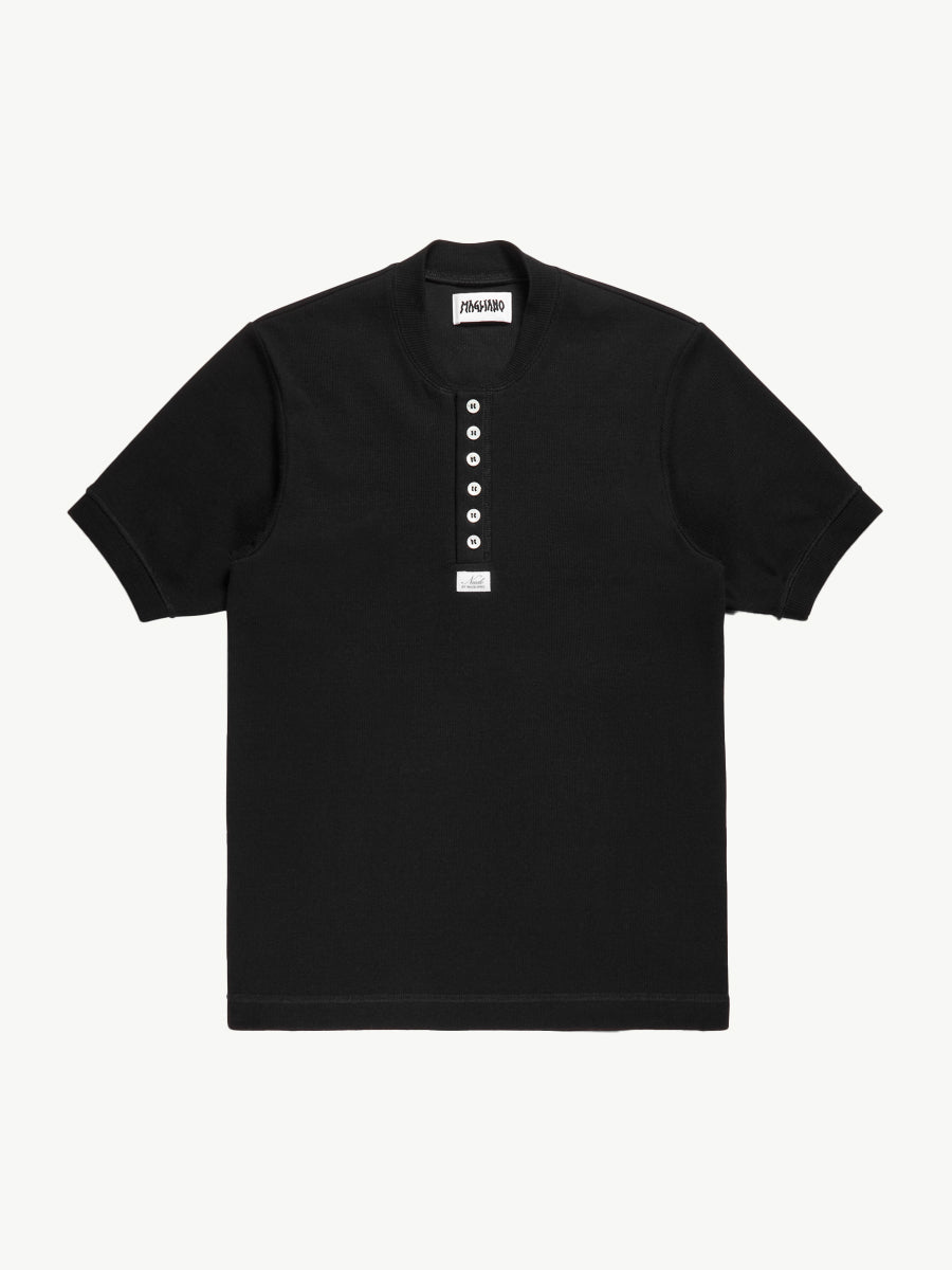Nudo Serafino Tee Black - Magliano