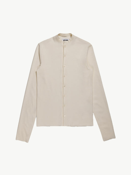 Nudo Serafino Long Sleeve Dirty White - Magliano