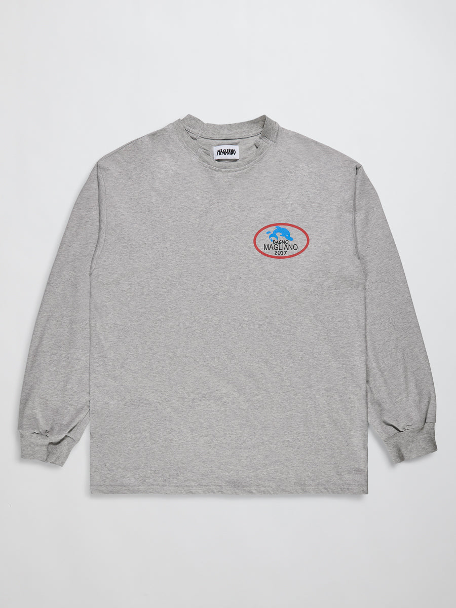 Bagno Magliano Long Sleeve Light Melange - Magliano
