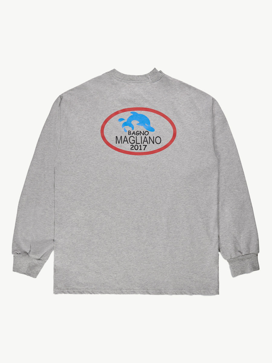 Bagno Magliano Long Sleeve Light Melange - Magliano