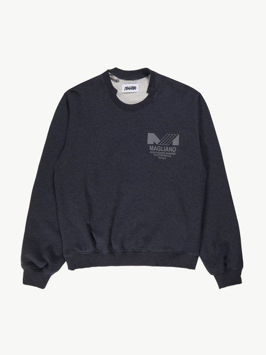 Polisportiva Crewneck Off Black - Magliano