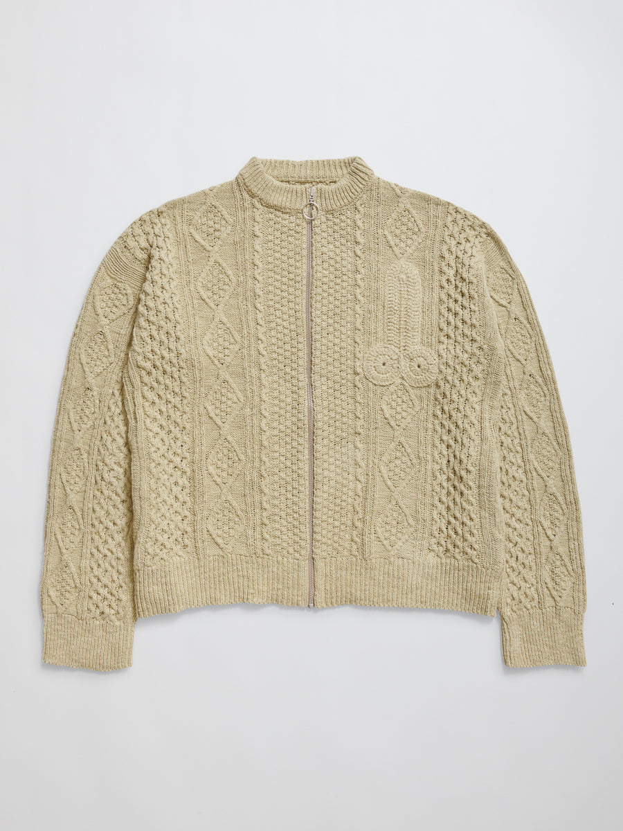 Cazzo Cardigan Natural - Magliano