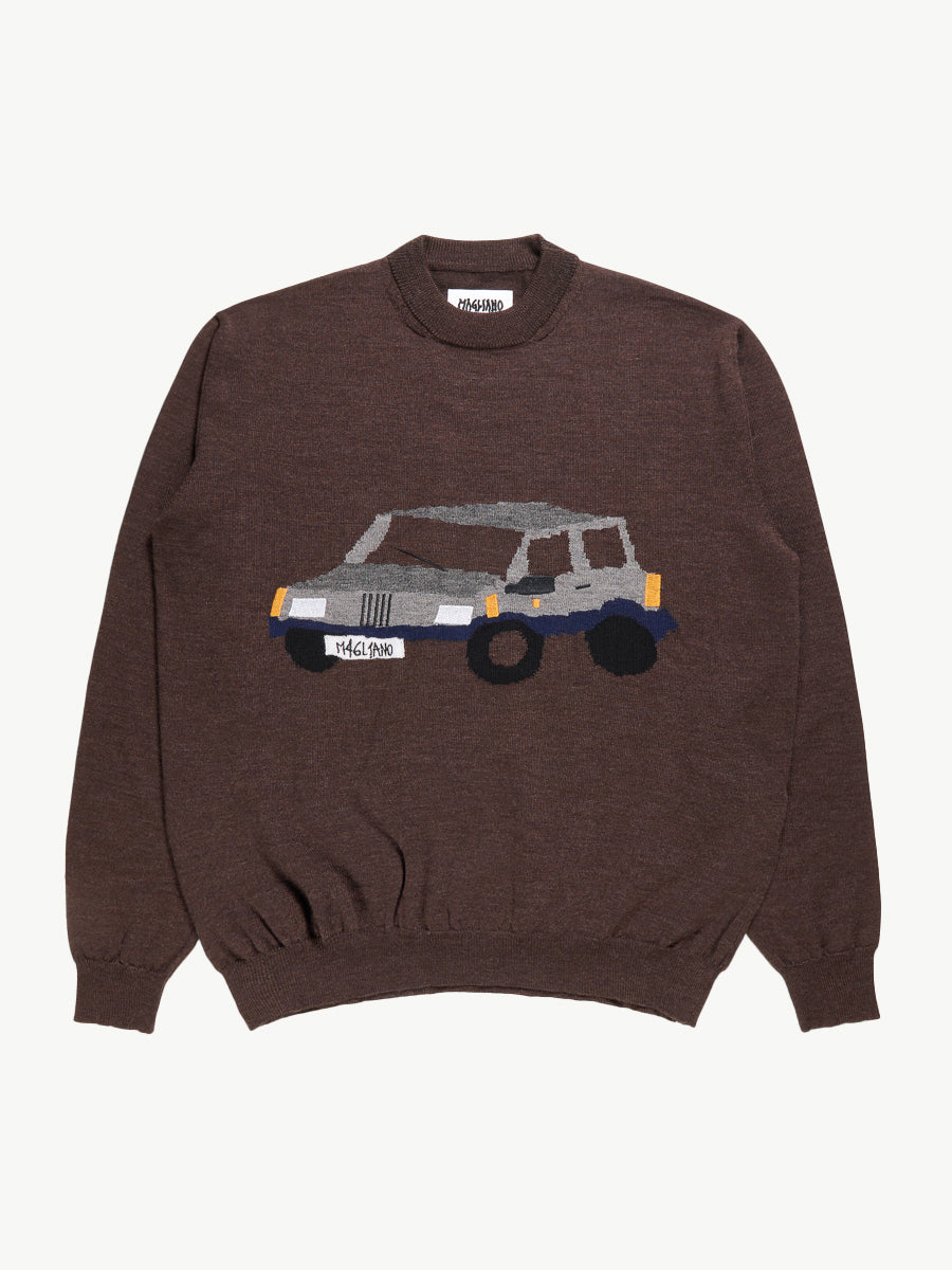 Pandino Knit Brown - Magliano