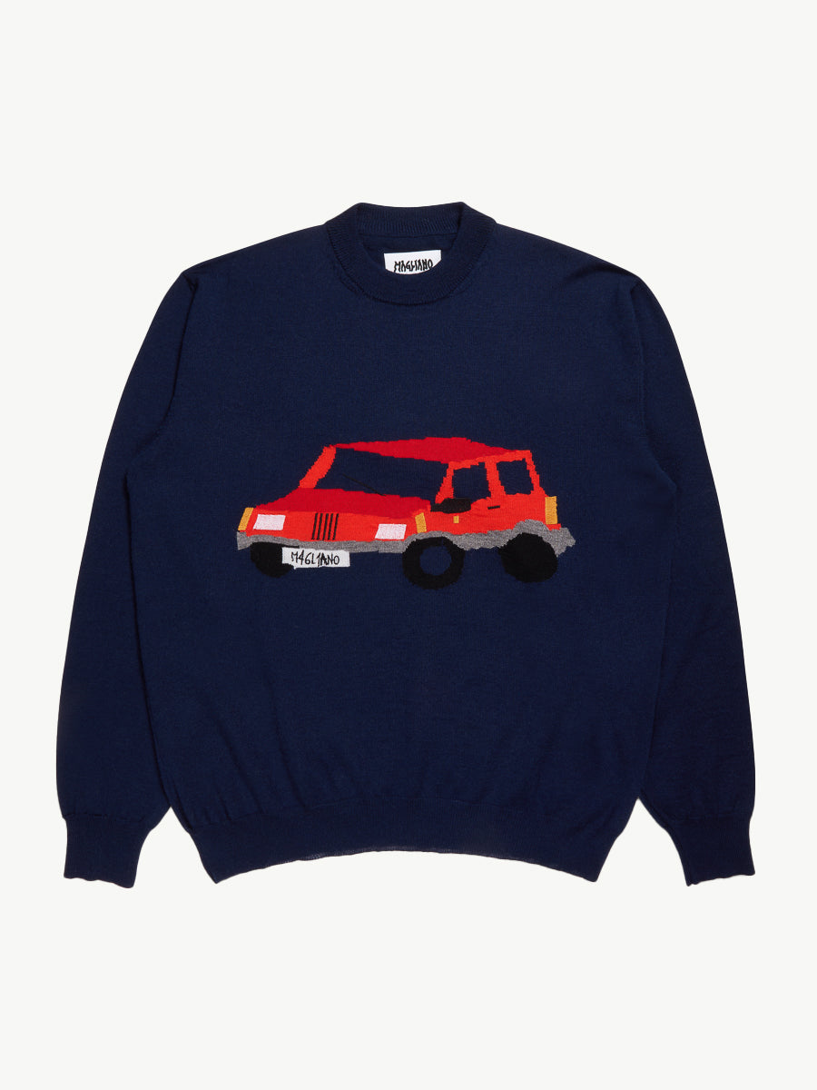 Pandino Knit Blue - Magliano