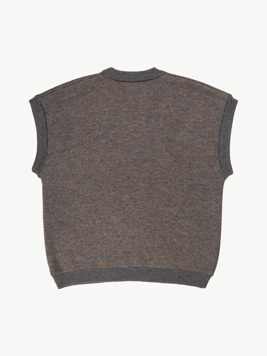 Teddy Bear Vest Hazelnut - Magliano