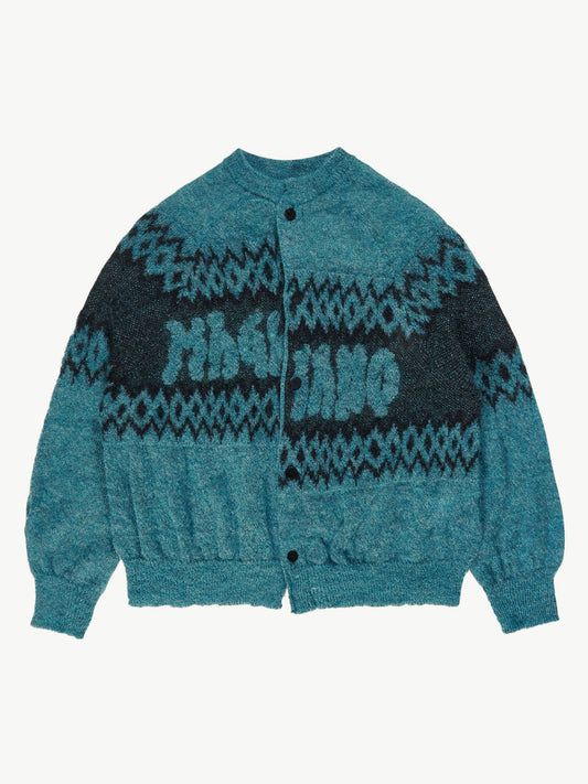 Christmas Sweater Rave Blue - Magliano