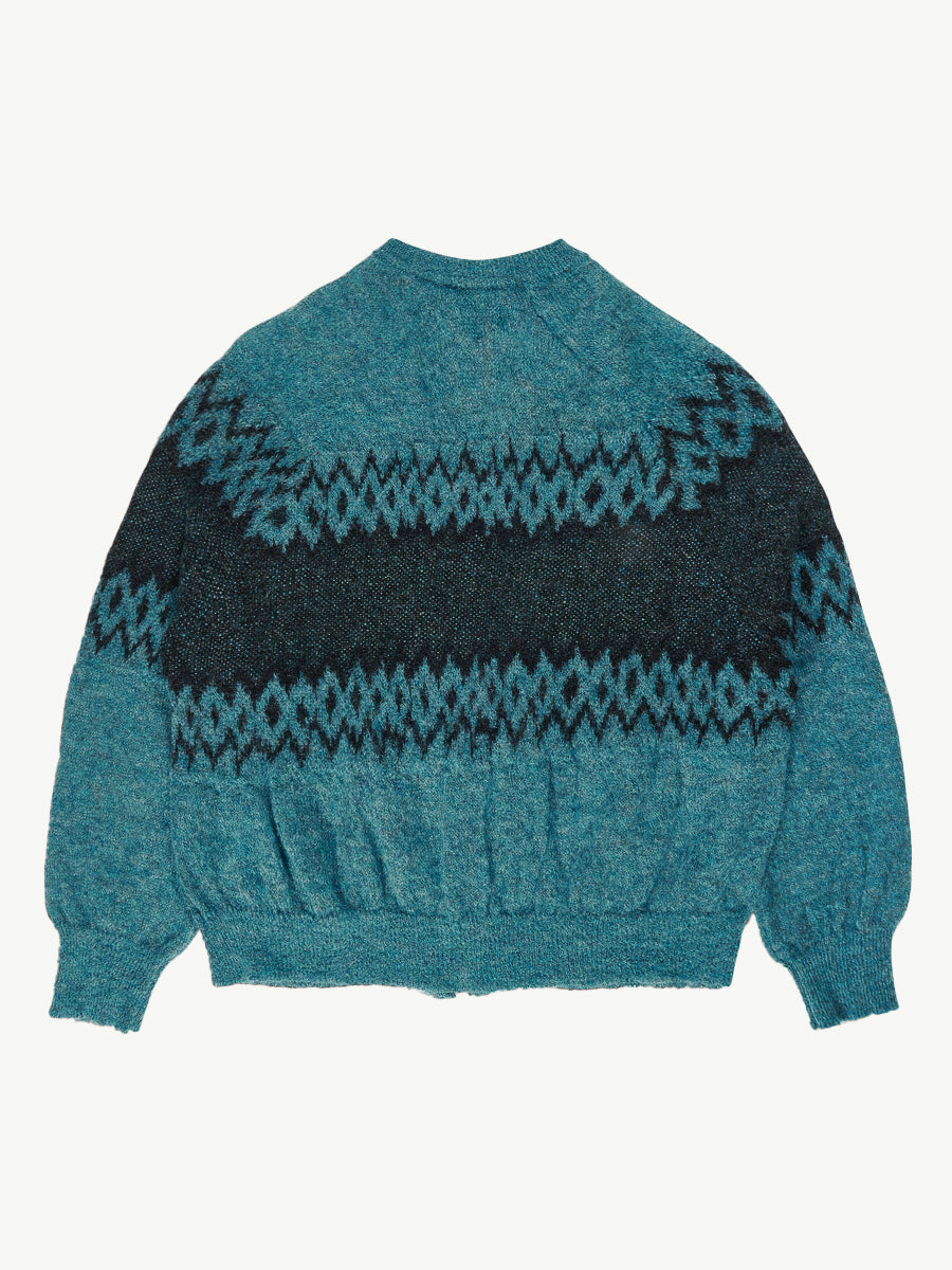 Christmas Sweater Rave Blue - Magliano