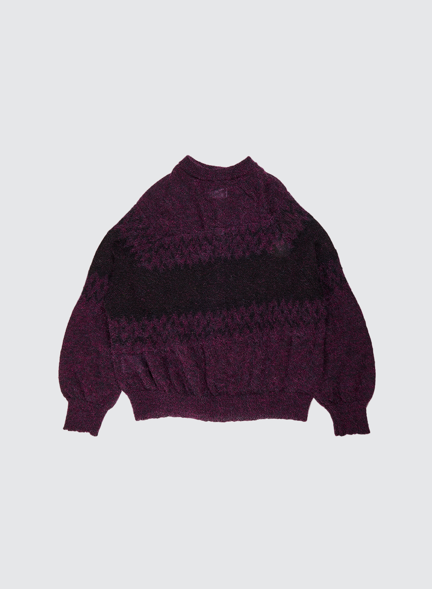 Christmas Sweater Rave Purple