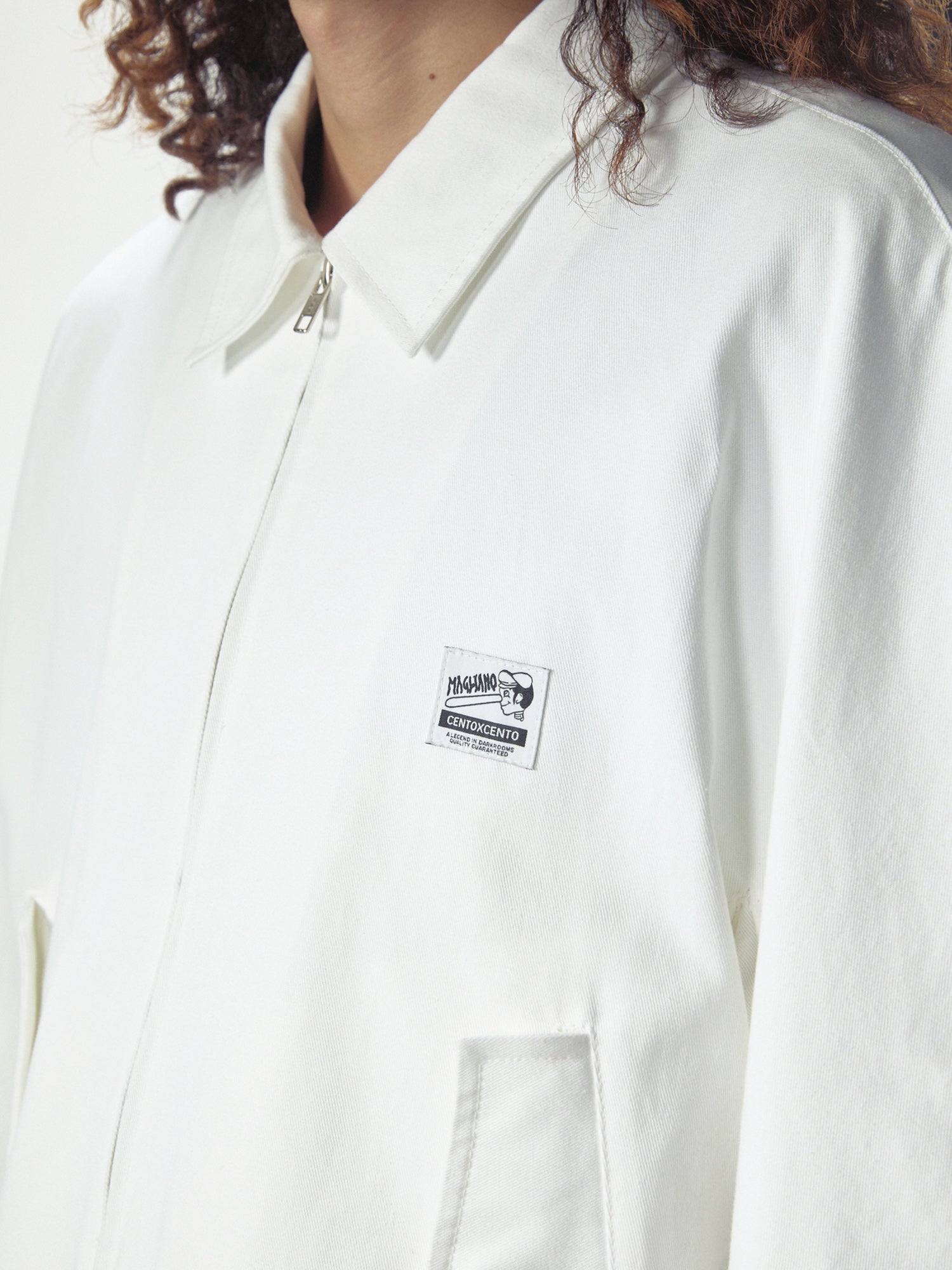 100X100 Work Jacket White