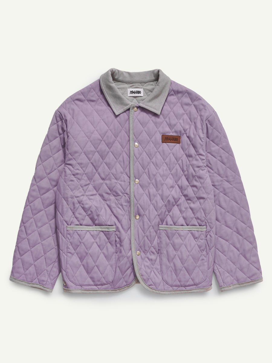 Prof Padded Jacket Lilac - Magliano