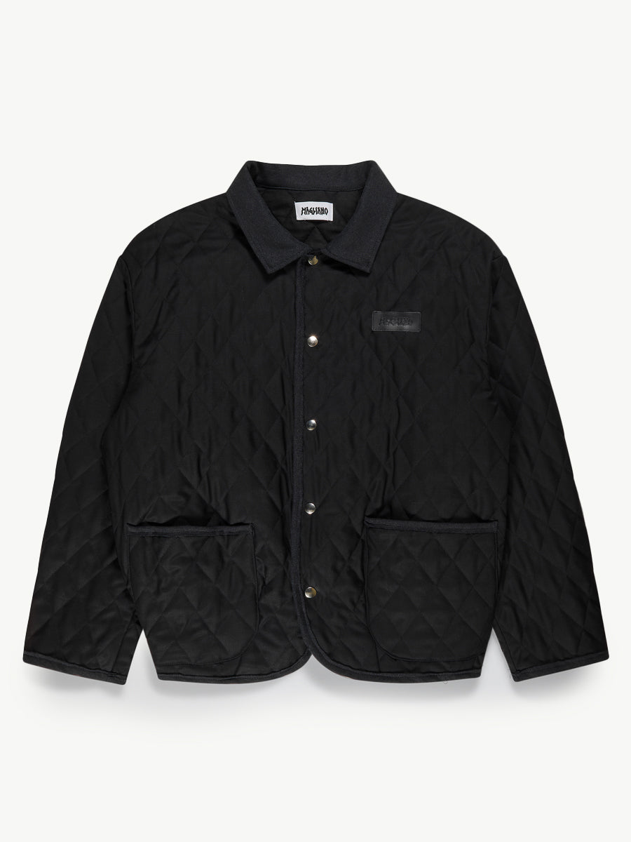 Prof Padded Jacket Black - Magliano