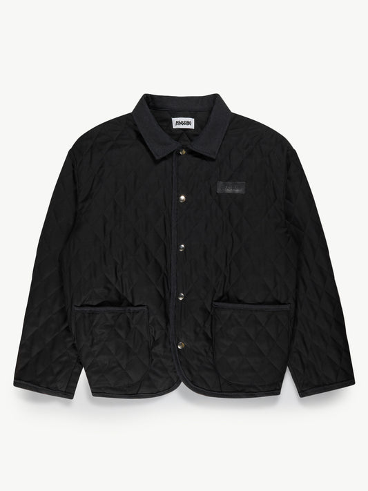 Prof Padded Jacket Black - Magliano