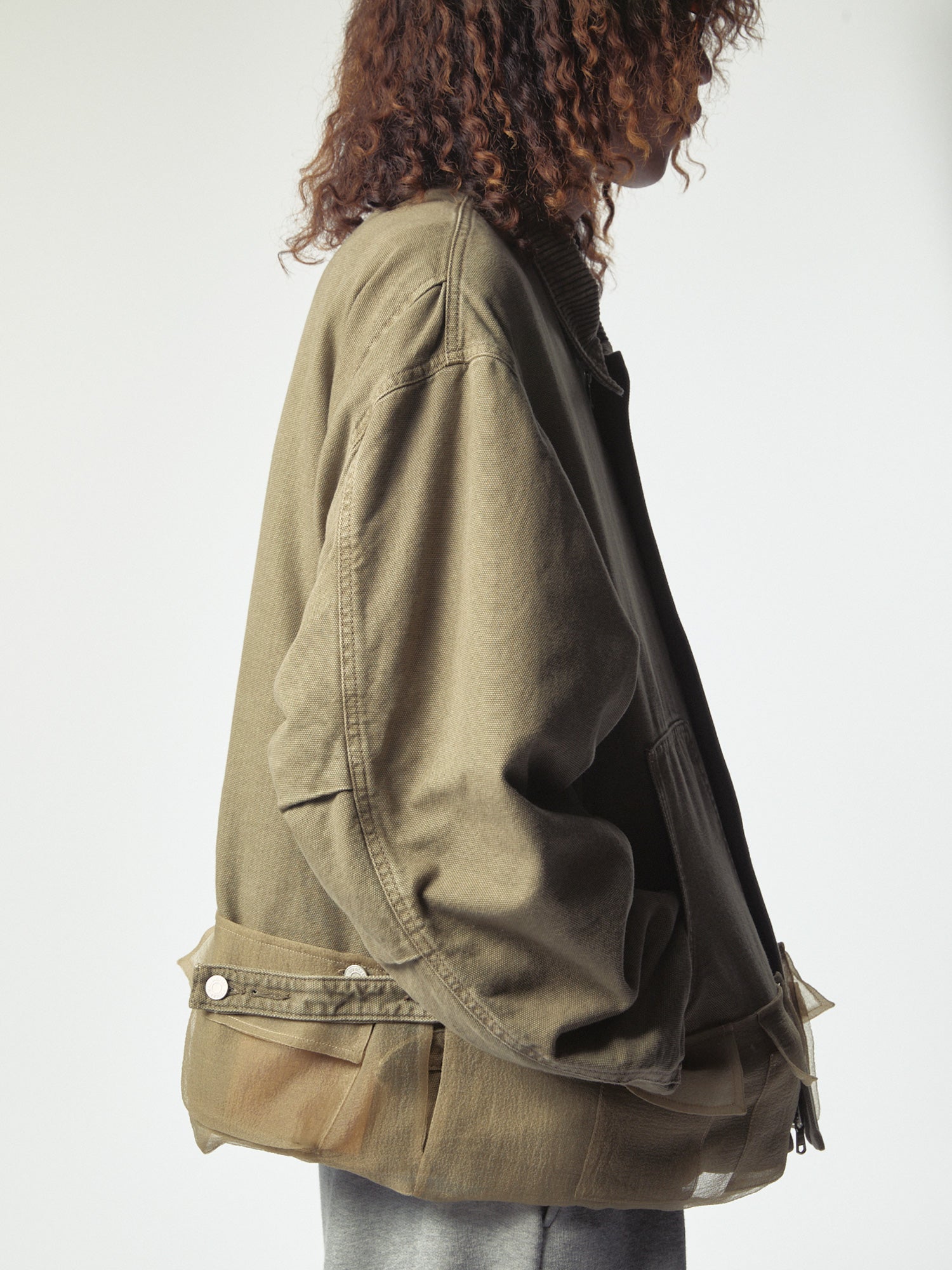 Cantiere Sheer Pocket Jacket Kaki