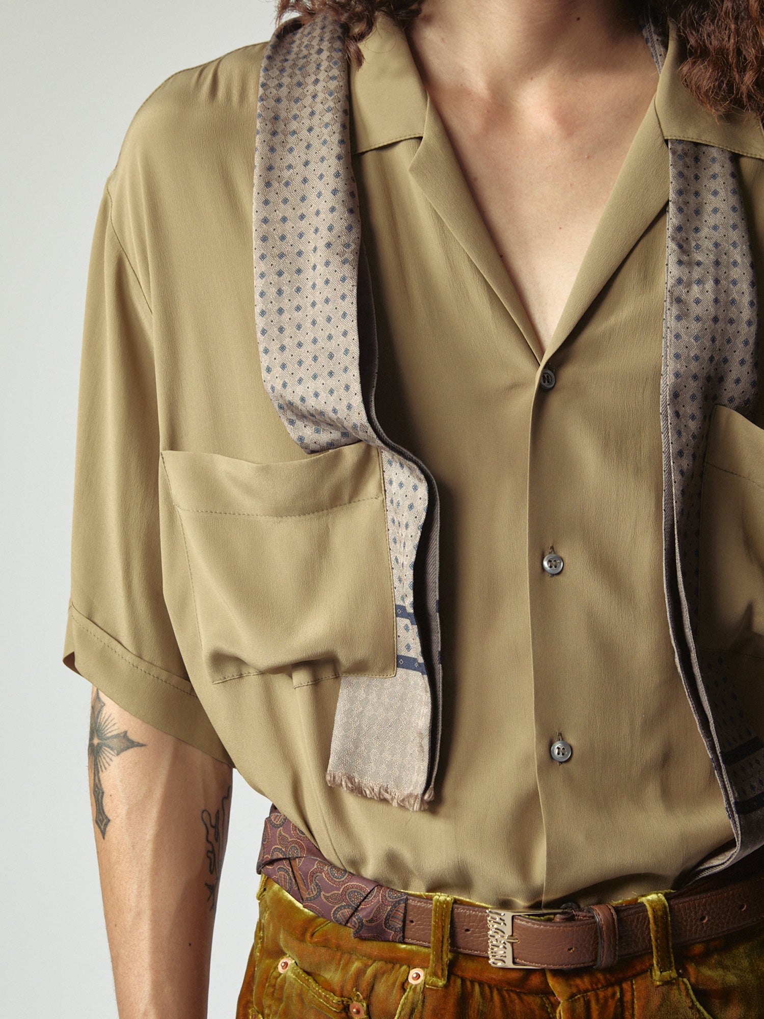 Pasolini Short Sleeve Beige