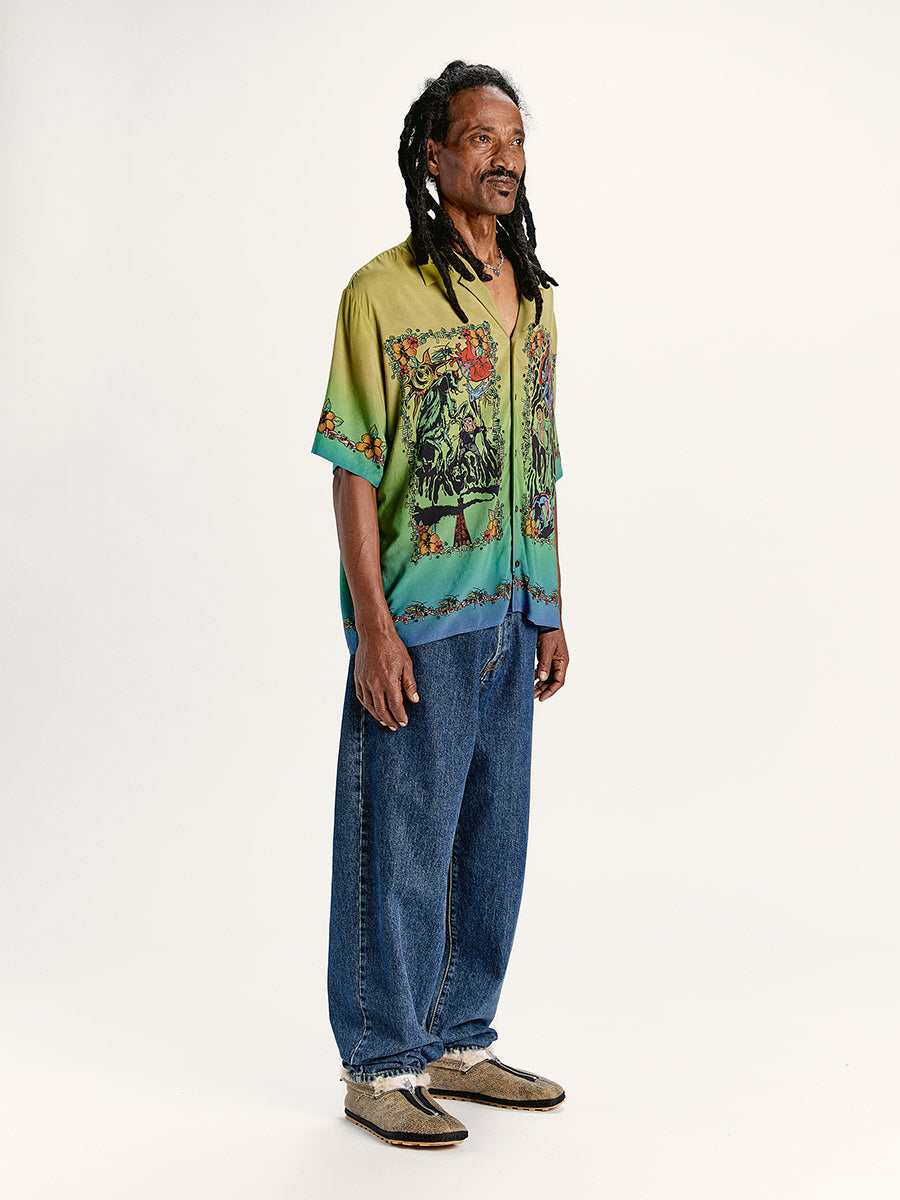 Souvenir Shirt Riot Print - Magliano