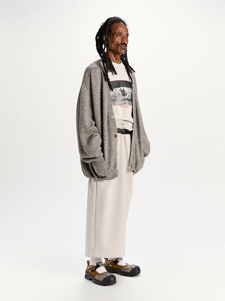 Grampa Cardigan Light Grey - Magliano