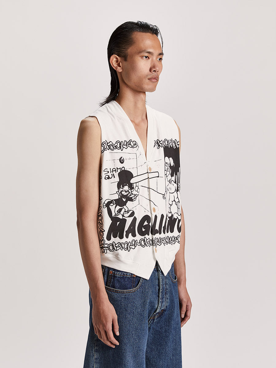 Mascotte Vest White - Magliano