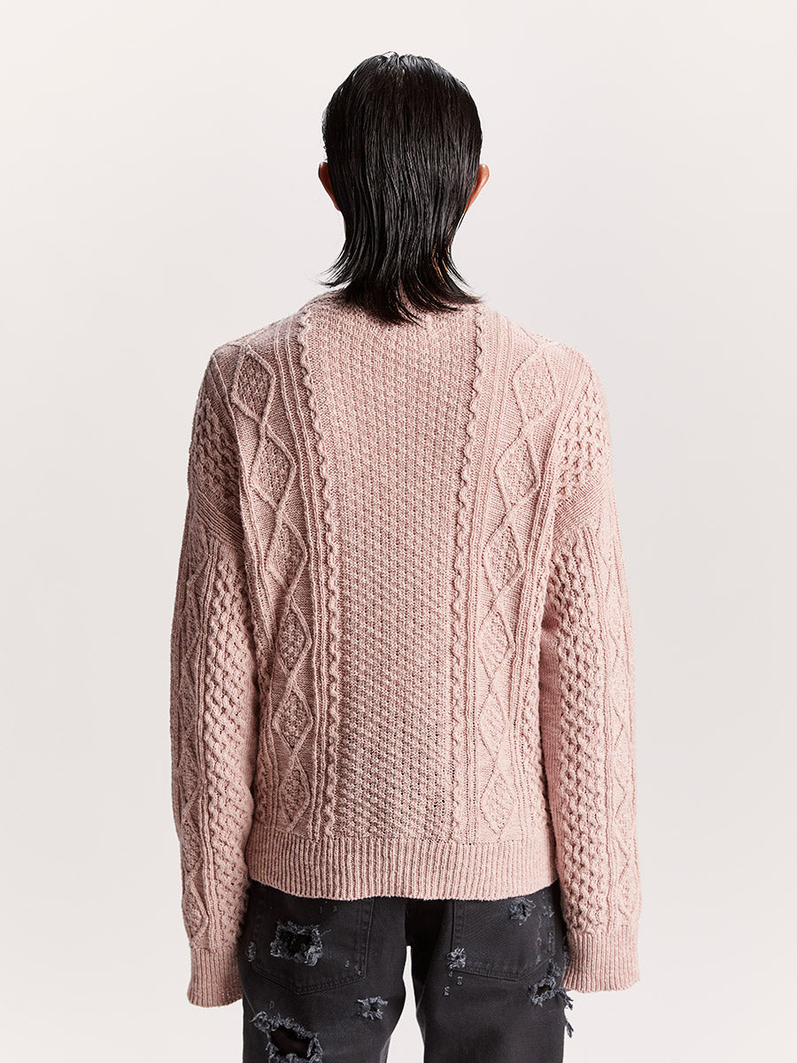 Cazzo Cardigan Pink - Magliano