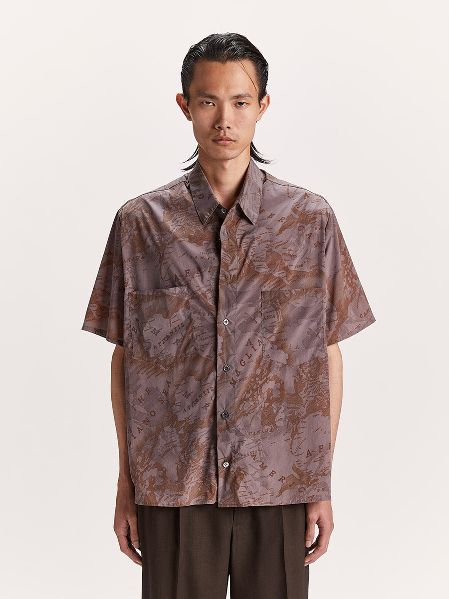 Pangea Shirt Dark Mix - Magliano