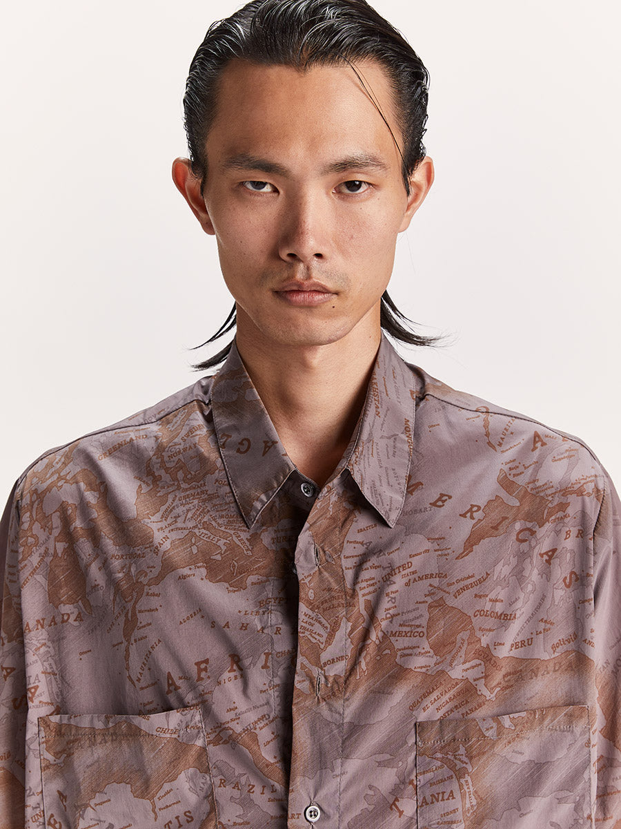 Pangea Shirt Dark Mix - Magliano