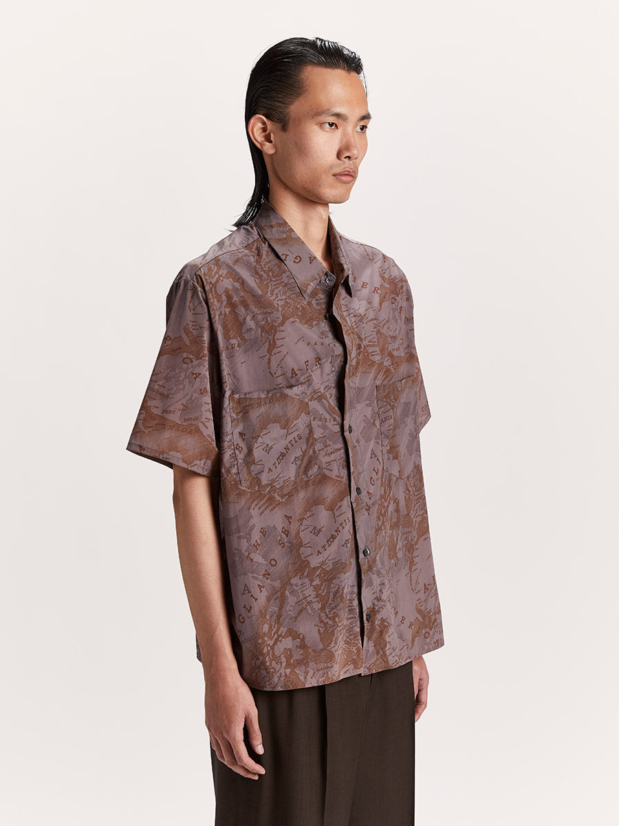 Pangea Shirt Dark Mix - Magliano
