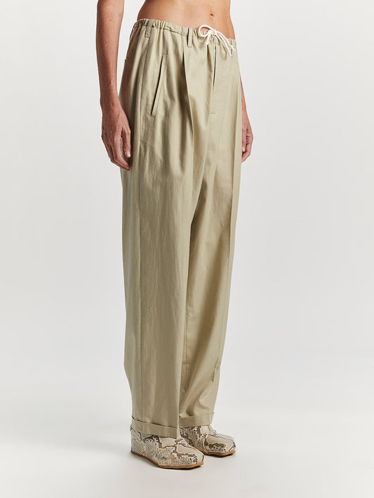 People's Pants Santa Rosalia Beige - Magliano