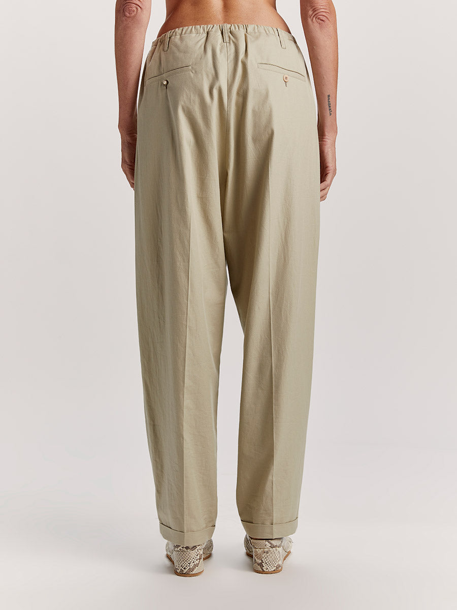 People's Pants Santa Rosalia Beige - Magliano