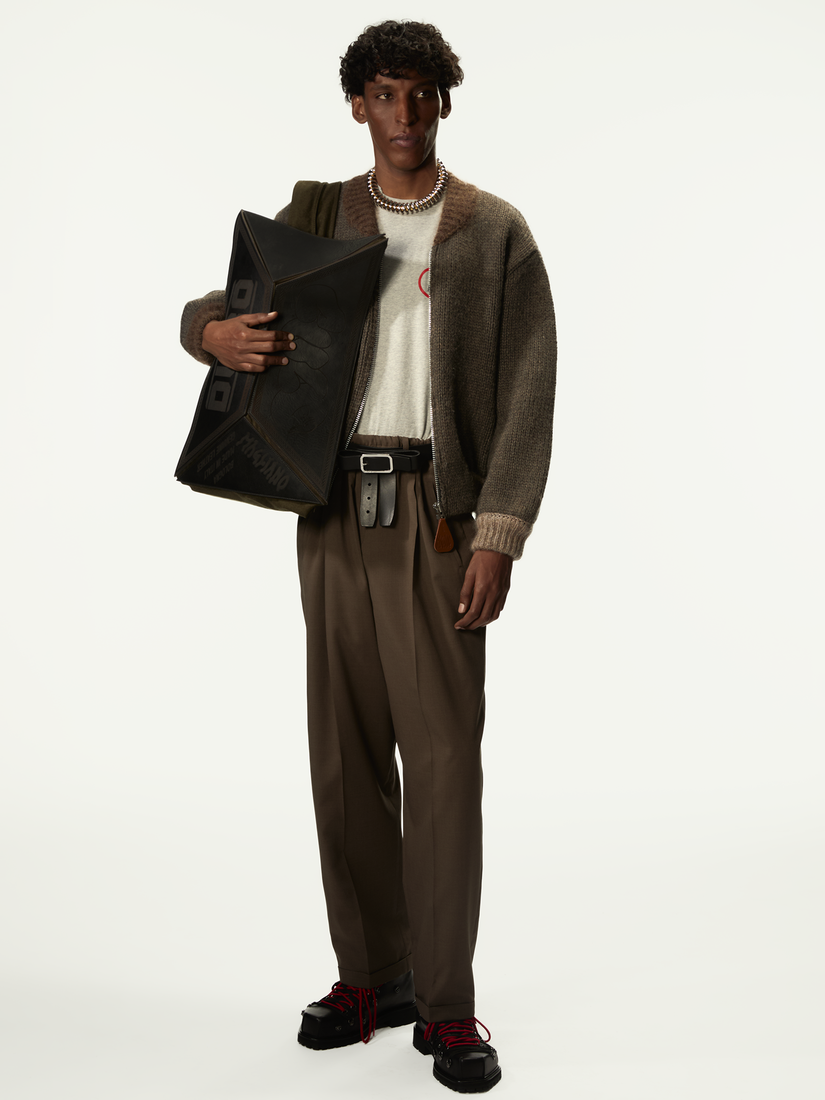 Knitted Bomberone Brown - Magliano