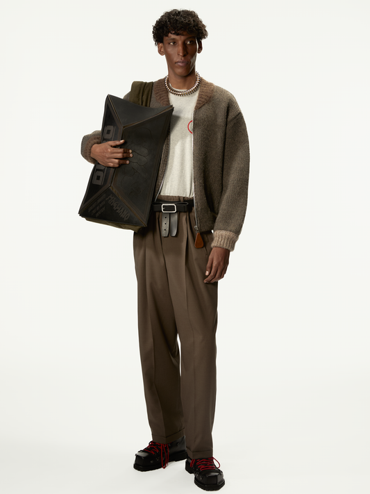 Knitted Bomberone Brown - Magliano