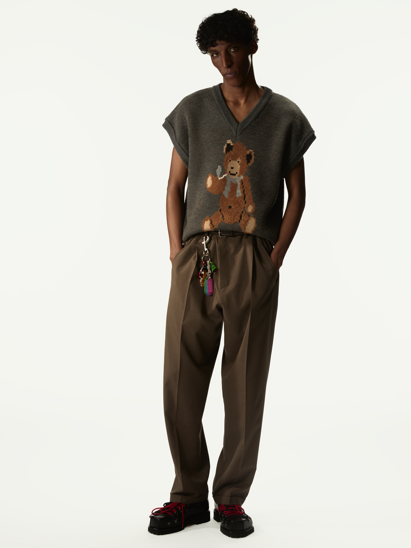 Teddy Bear Vest Hazelnut - Magliano
