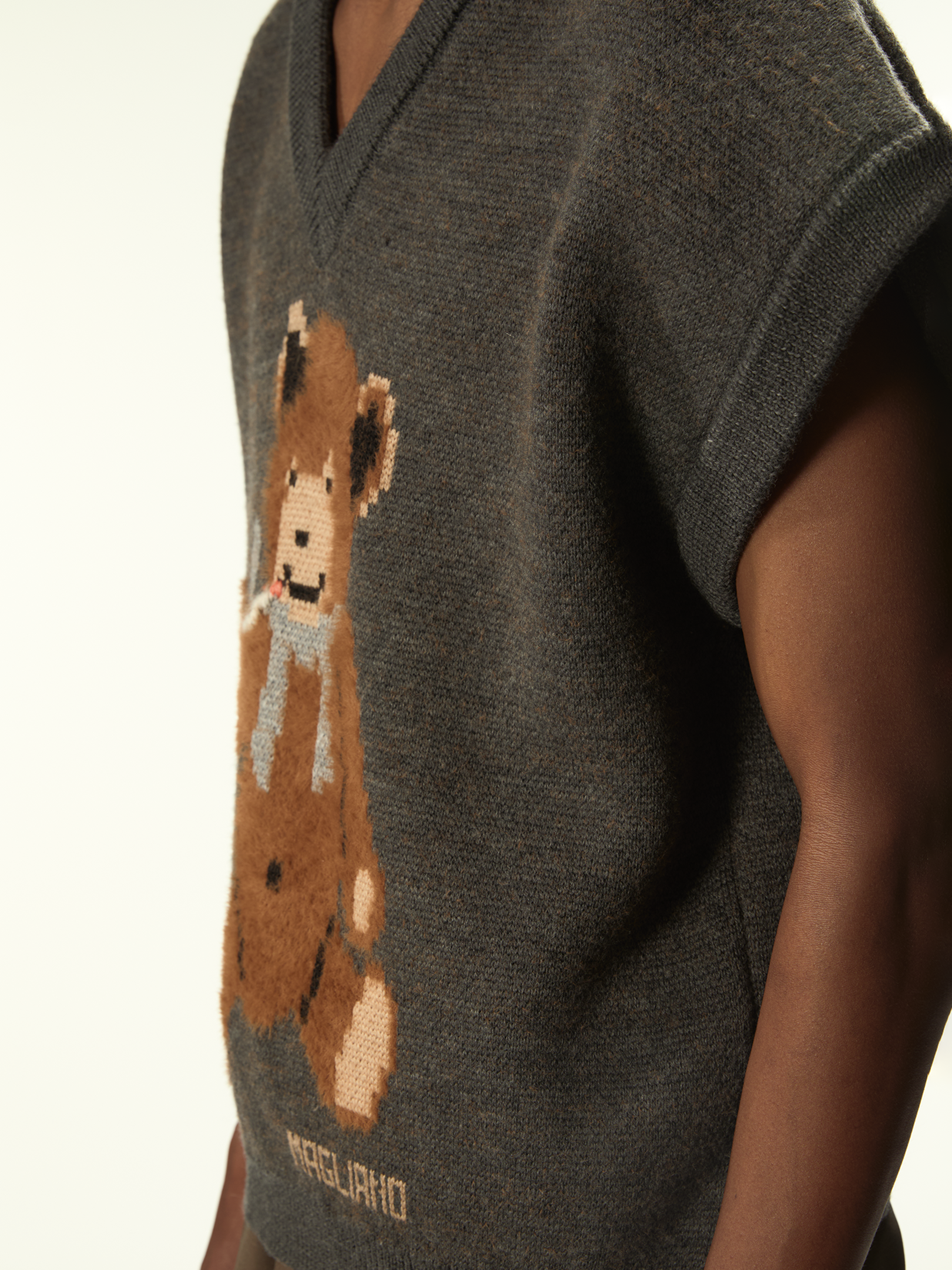 Teddy Bear Vest Hazelnut - Magliano