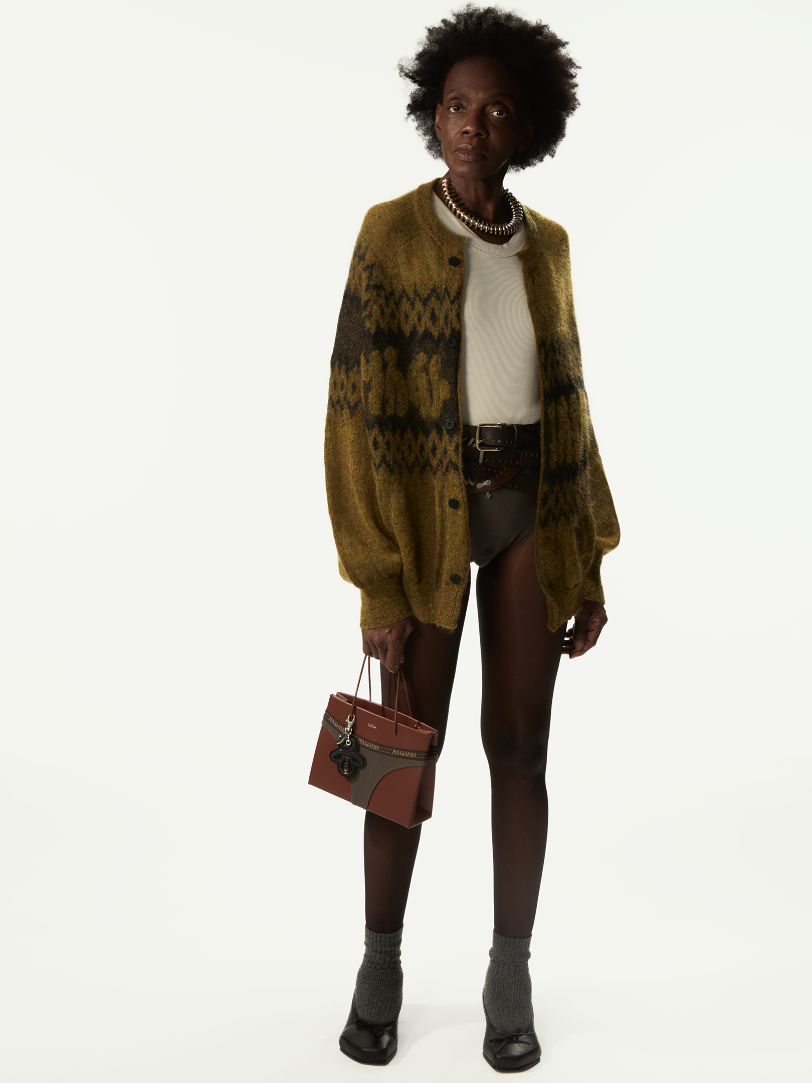 Christmas Sweater Rave Yellow - Magliano
